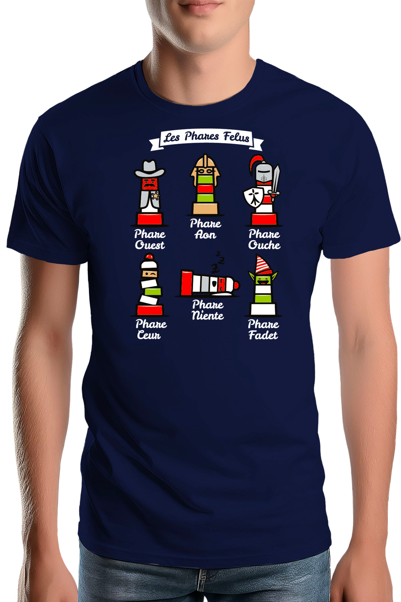 T-Shirt Homme Les 06 phares felus