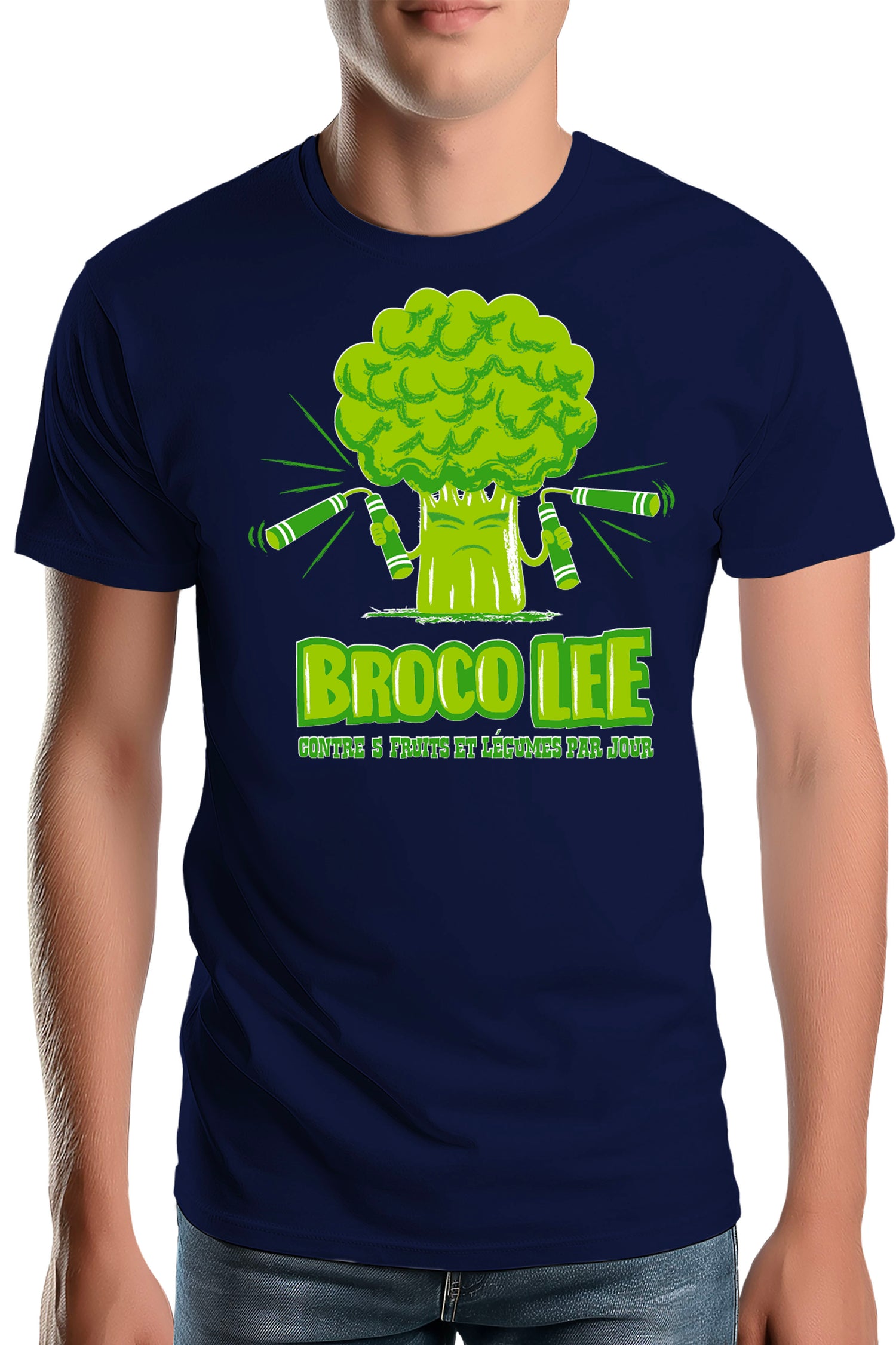 T-Shirt Homme Broco Lee 5 fruits et légumes