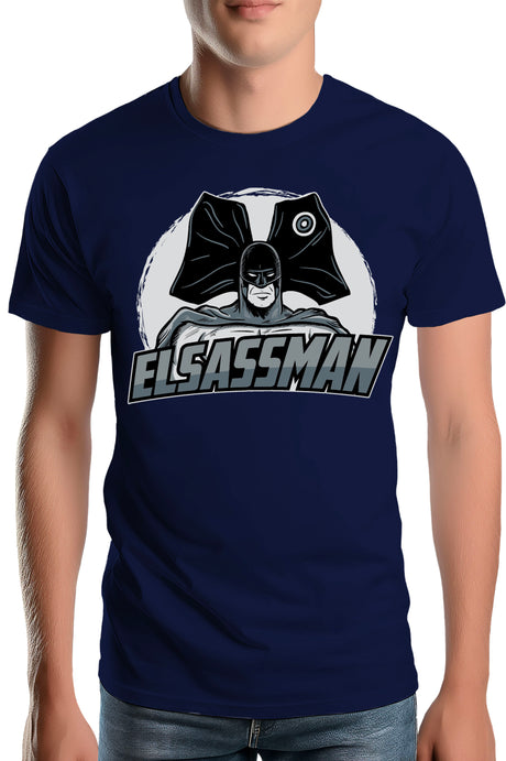 T-Shirt Homme L'Alsacien qui a des super pouvoirs