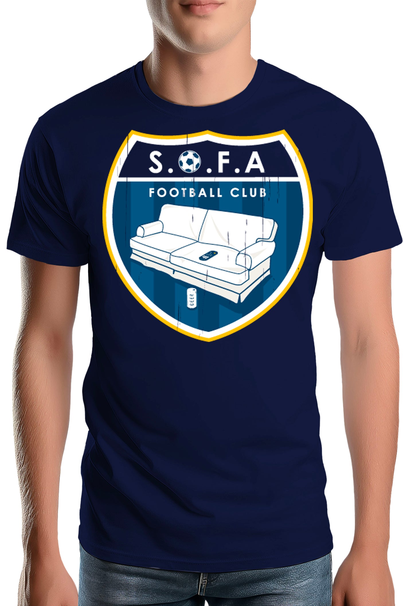 T-Shirt Homme Sofa football club
