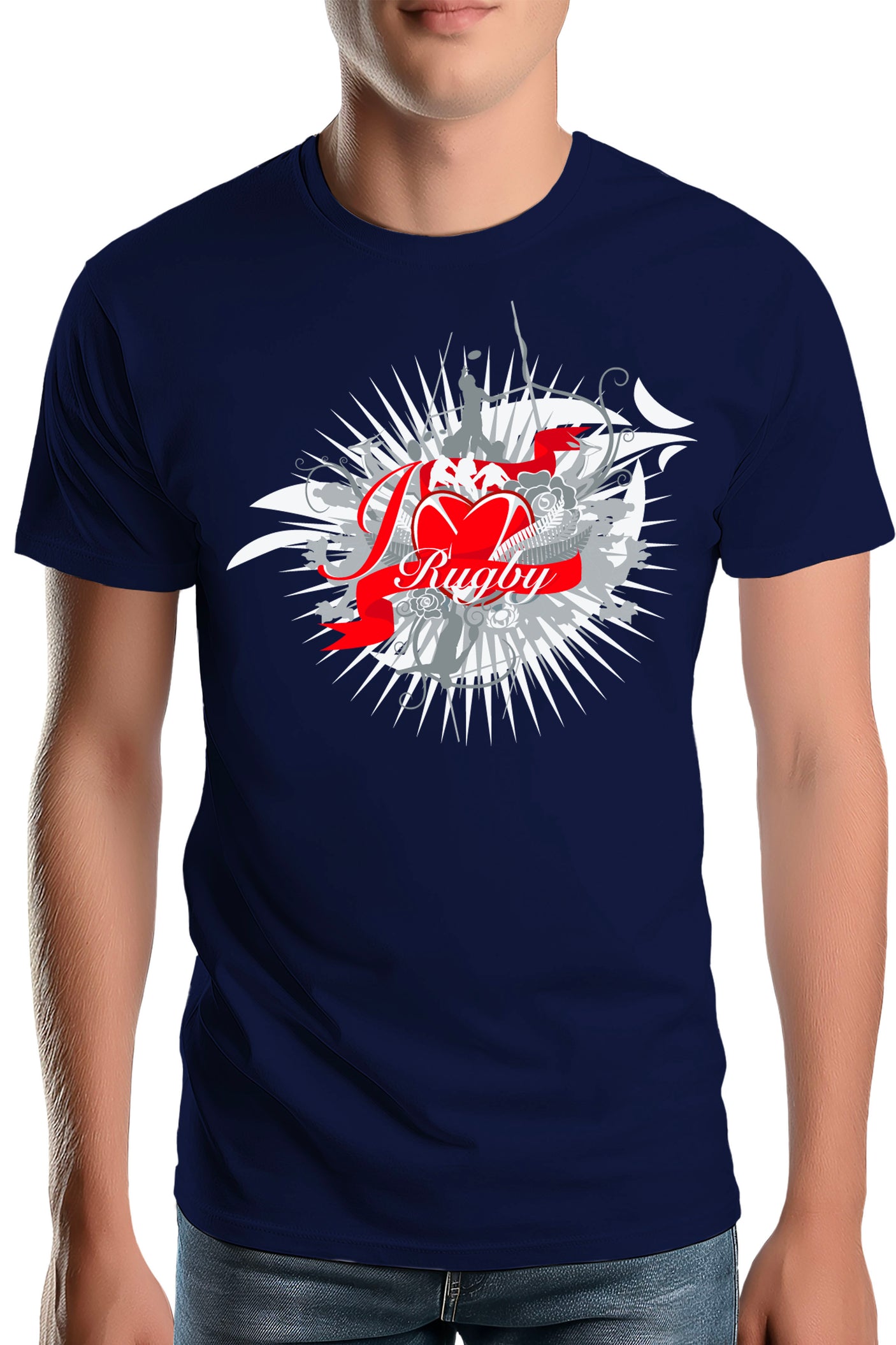 T-Shirt Homme Rugby Love