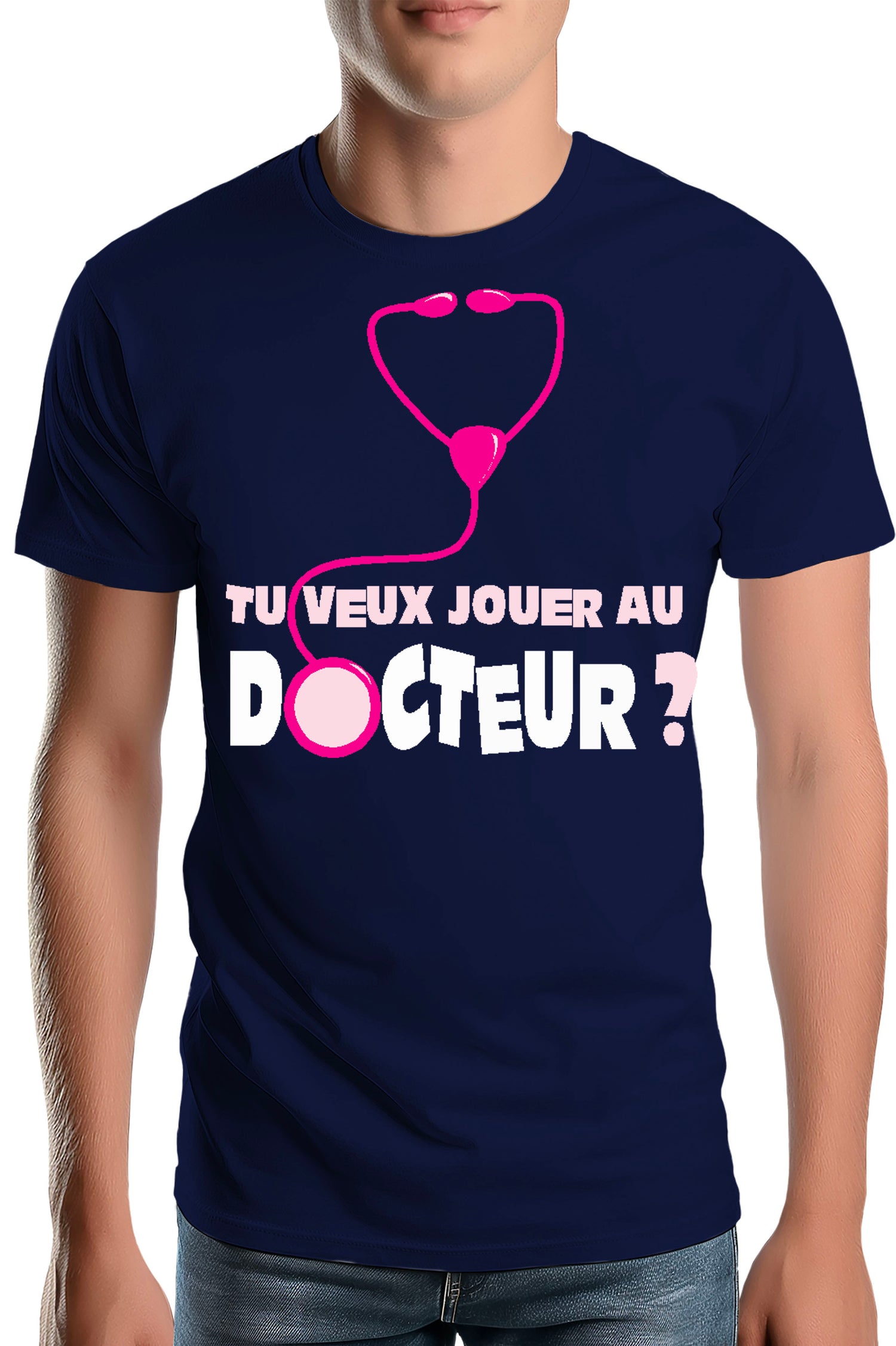 T-Shirt Homme Tu Veux Jouer Au Docteur