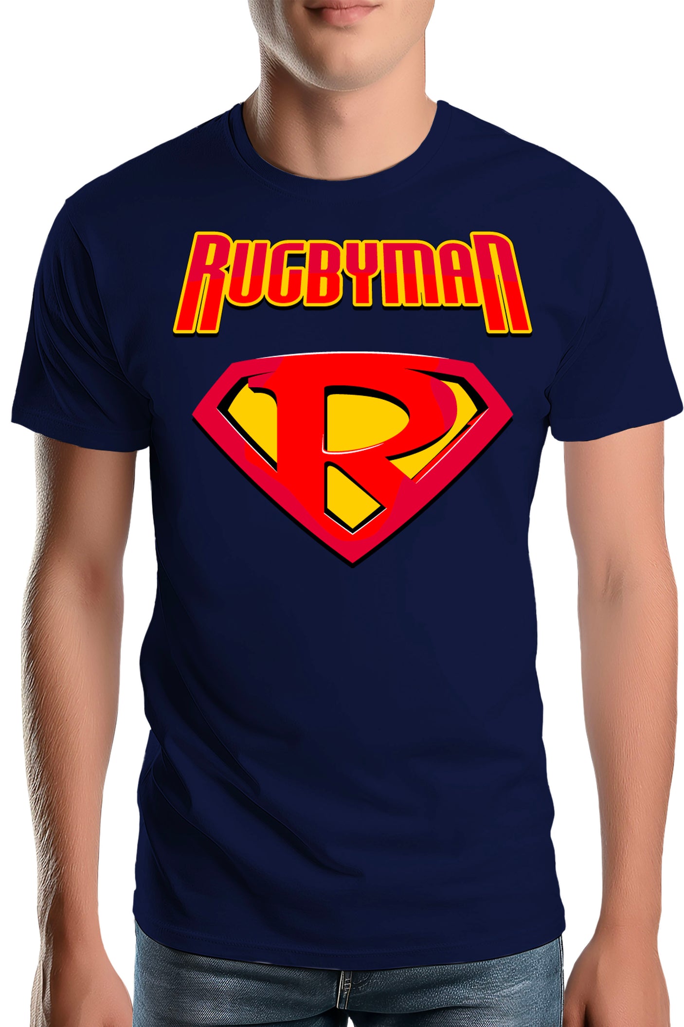 T-Shirt Homme Rugbyman