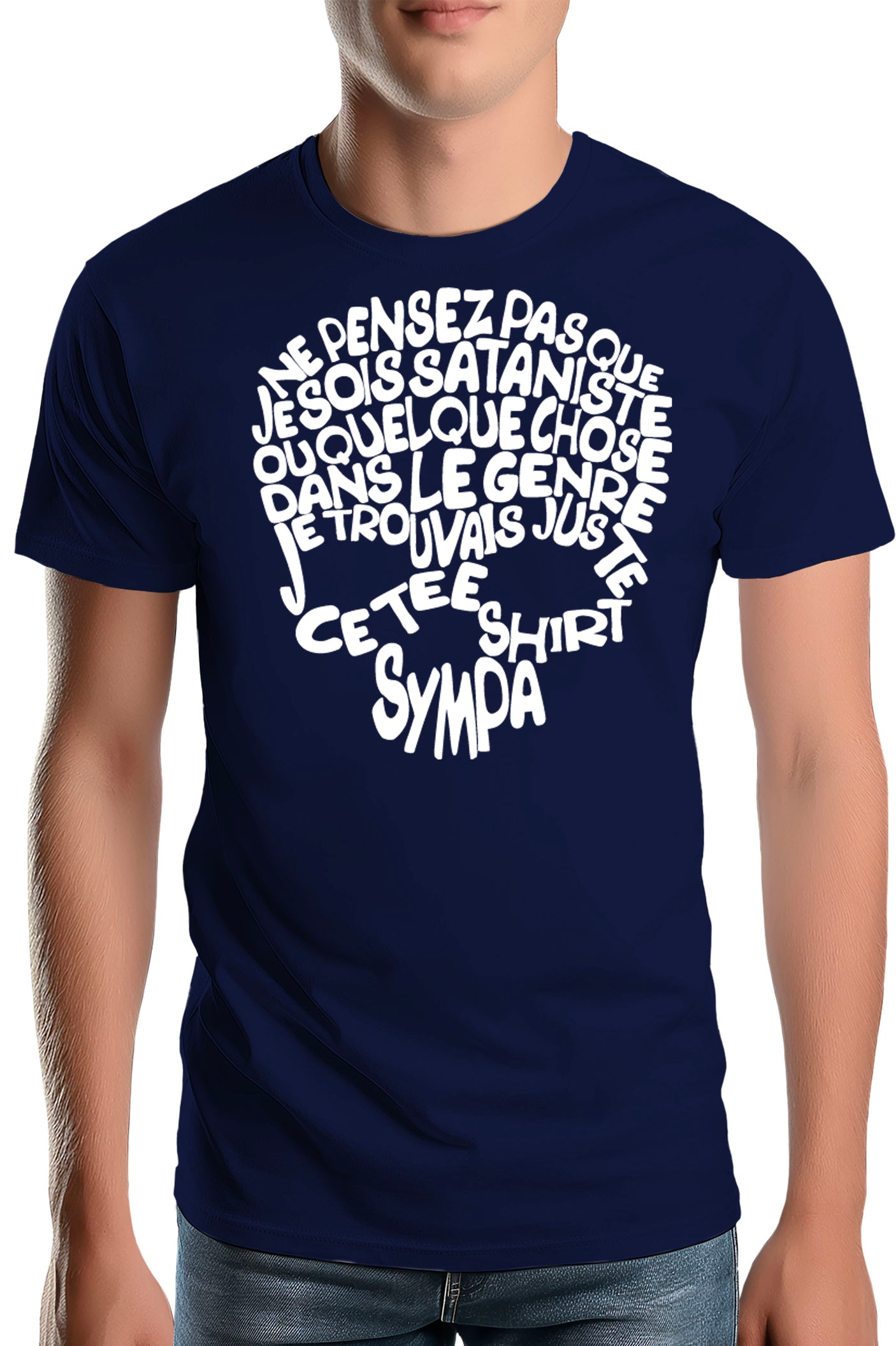 T-Shirt Homme Subliminable tête de mort