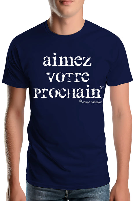 T-Shirt Homme Aimez votre prochain cabriolet