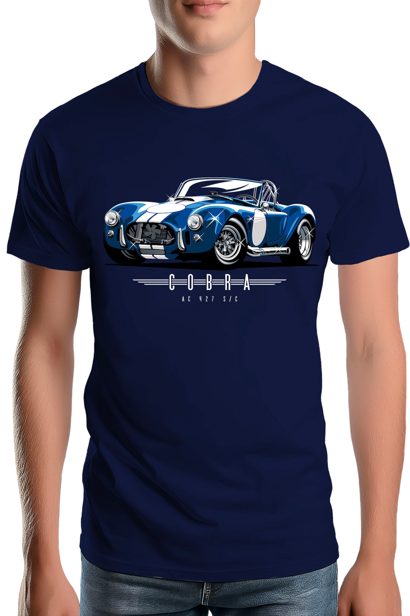T-Shirt Homme Ac Cobra v8