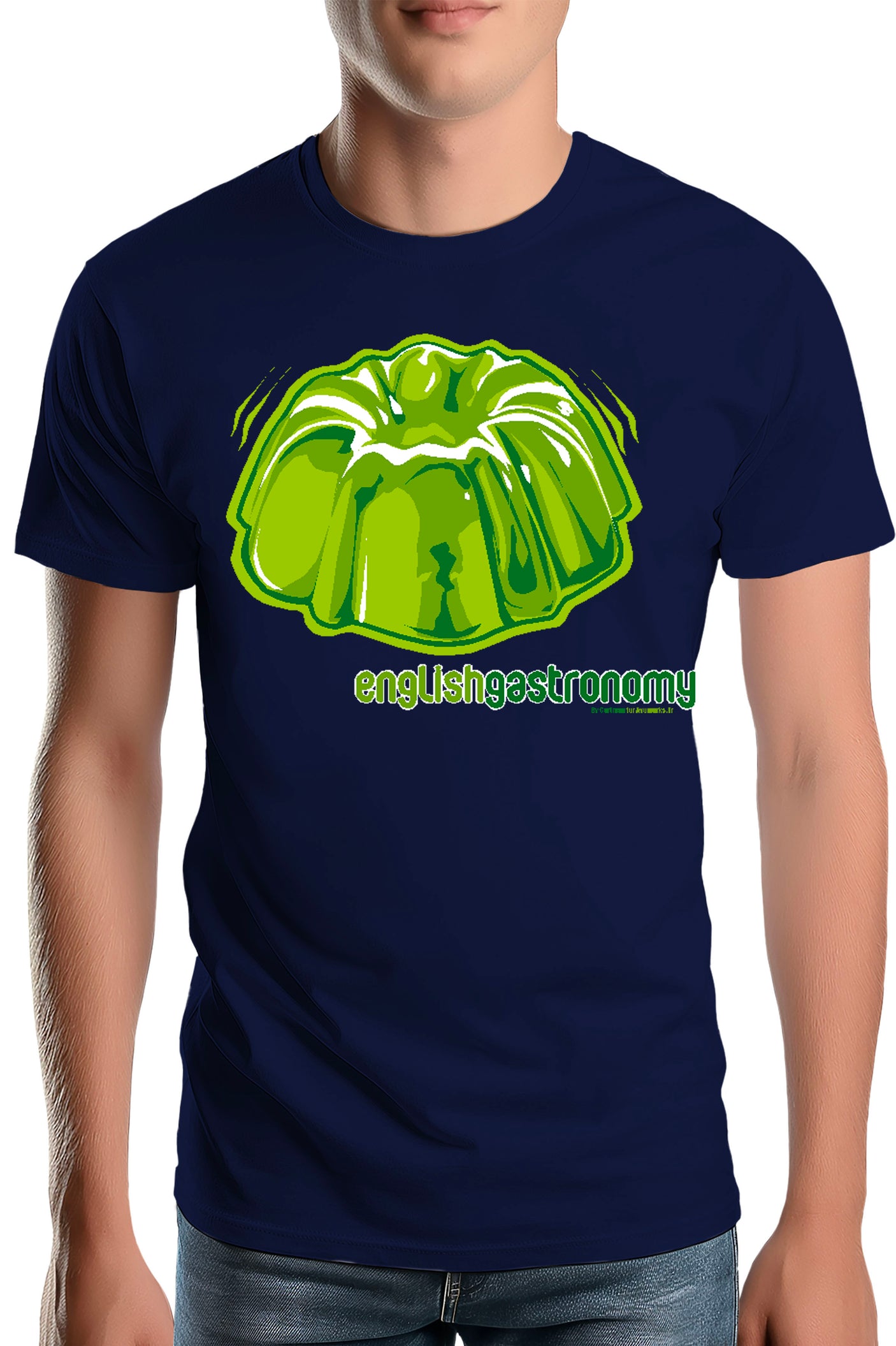 T-Shirt Homme English Gastronomy pudding