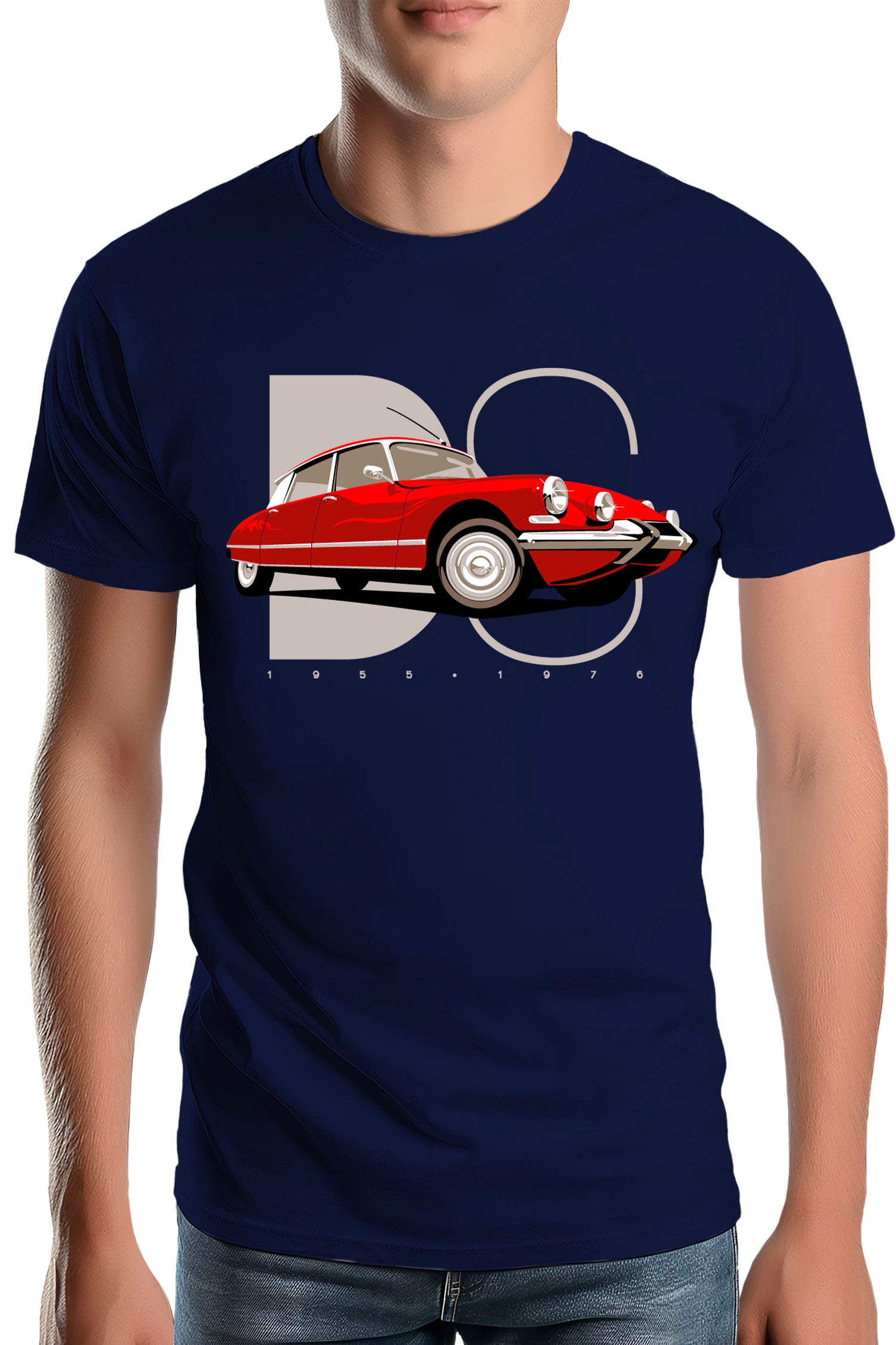T-Shirt Homme Voiture Ancienne Vintage