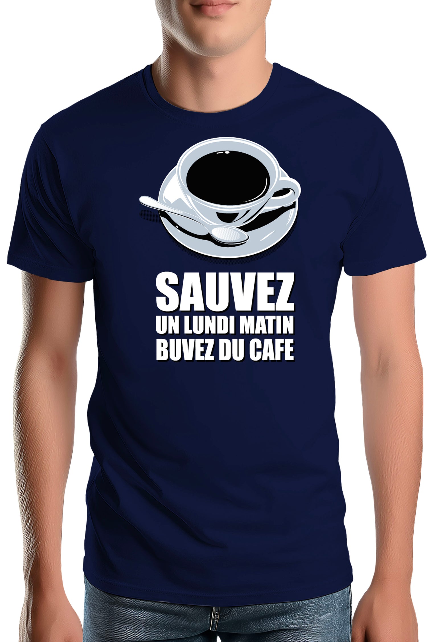 T-Shirt Homme Sauvez Un Lundi Matin