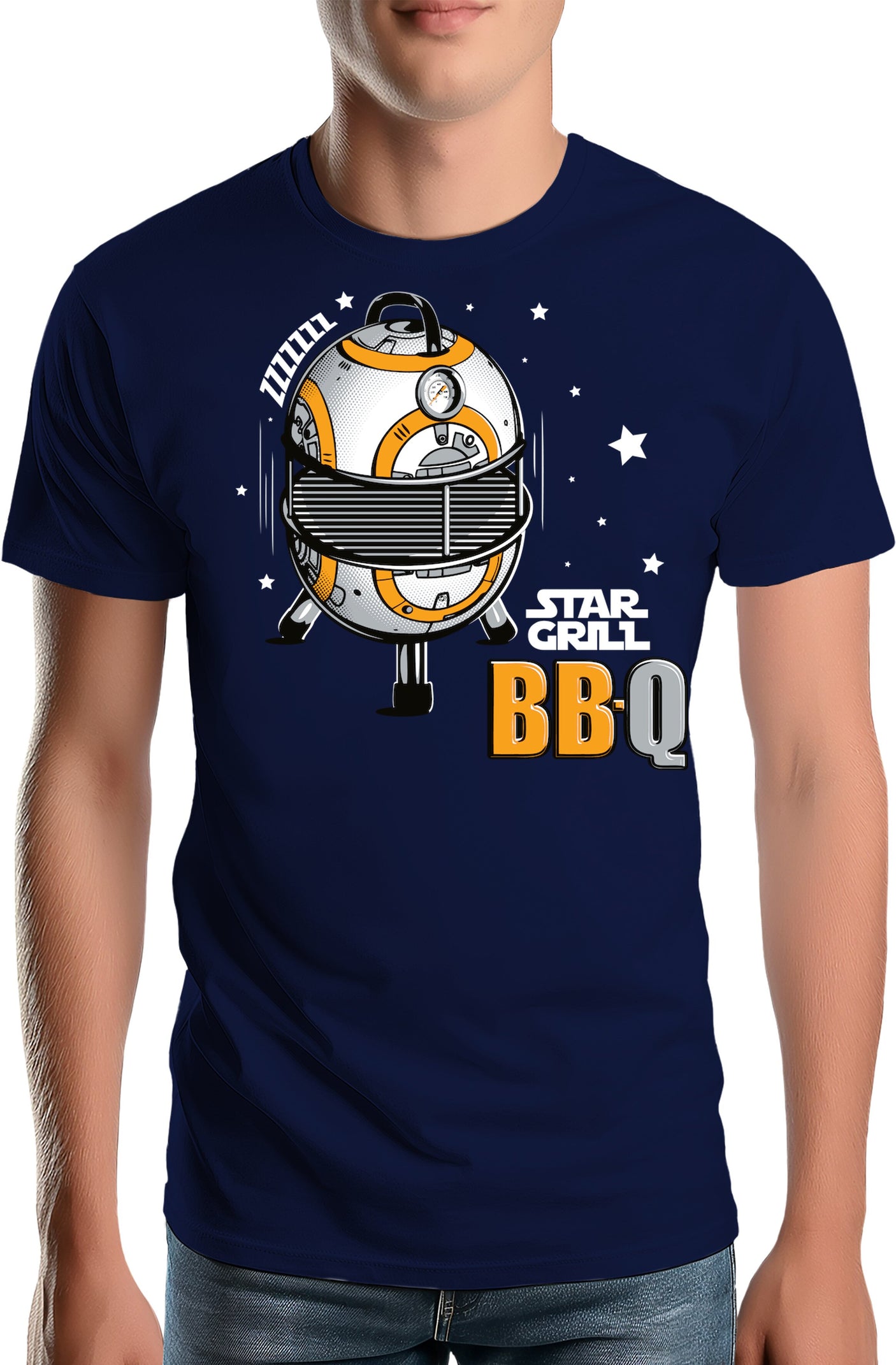 T-Shirt Homme BBQ Wars le retour de star grill