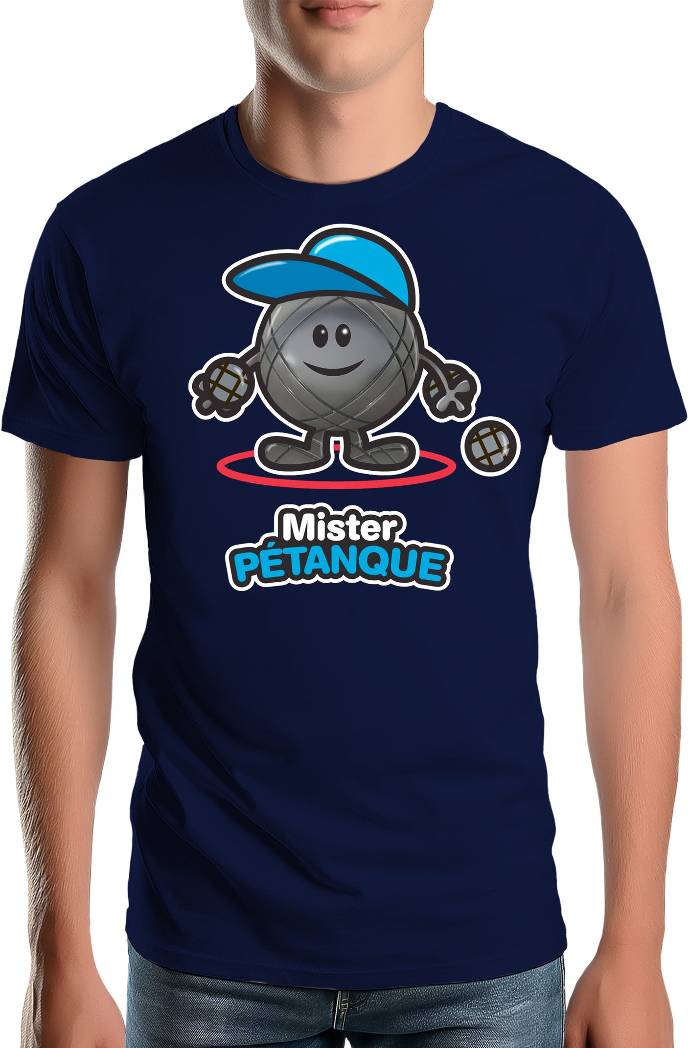 T-Shirt Homme Mister pétanque
