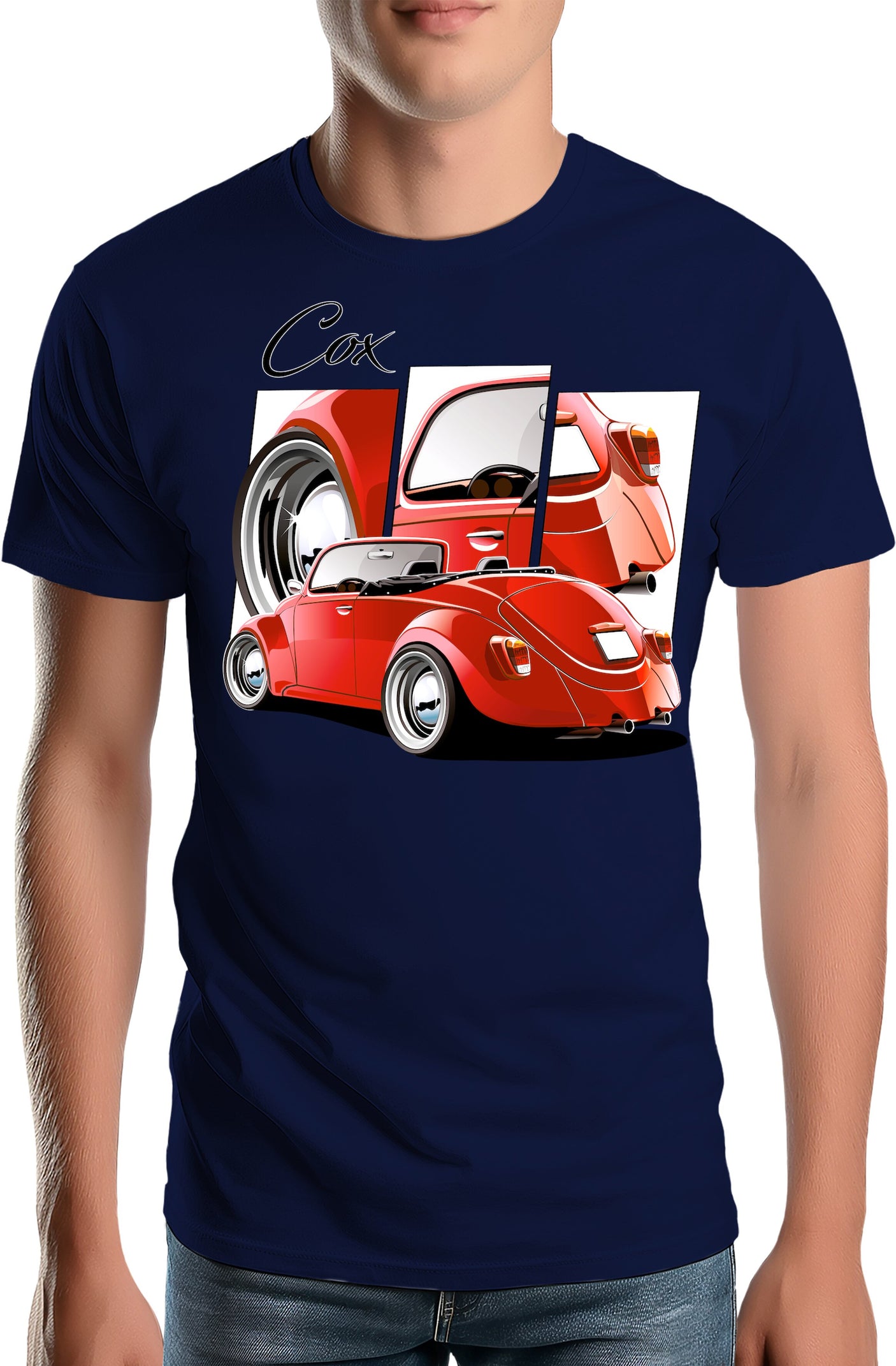 T-Shirt Homme Cox cabriolet