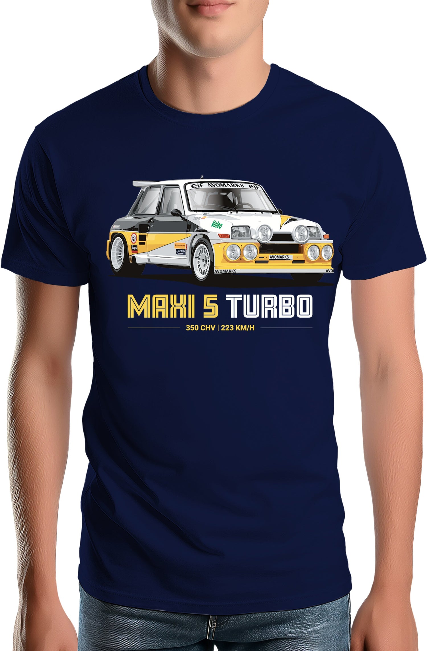 T-Shirt Homme Maxi 5 Turbo