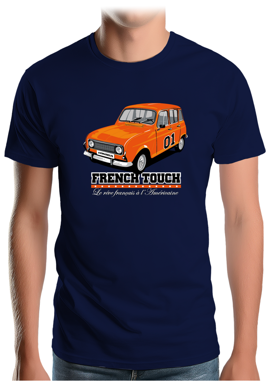 T-Shirt Homme 4L, le rêve French Touch