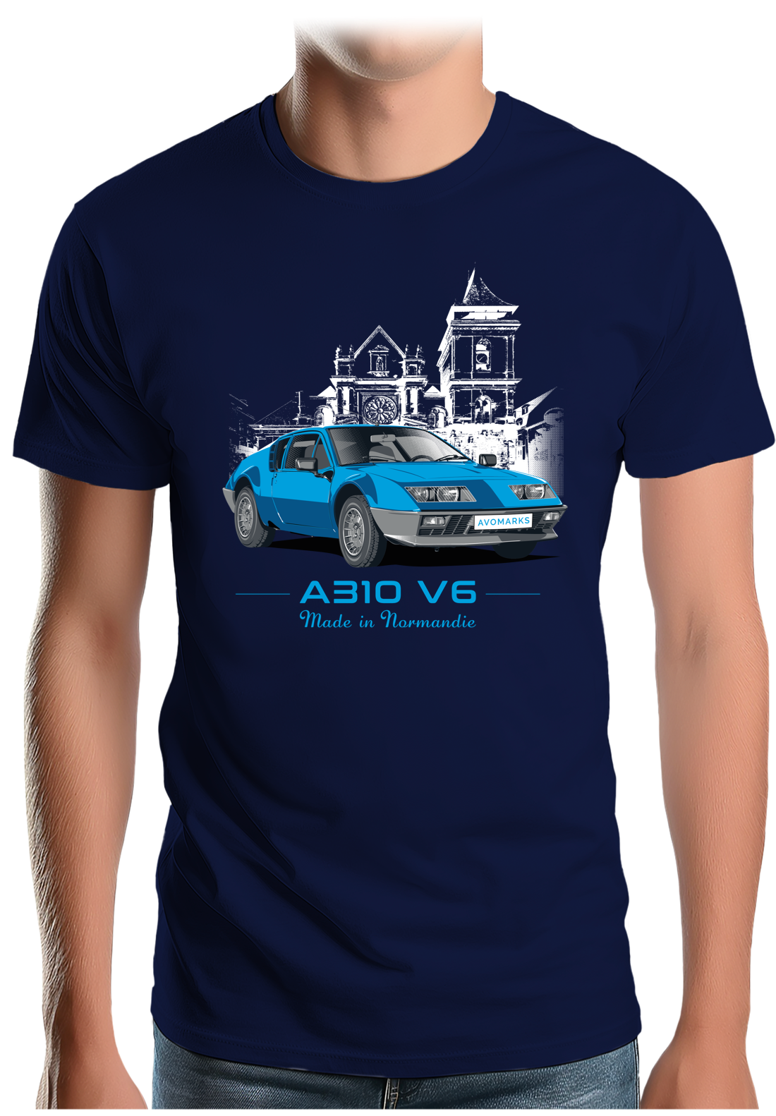 T-Shirt Homme A310 V6 Made in Normandie