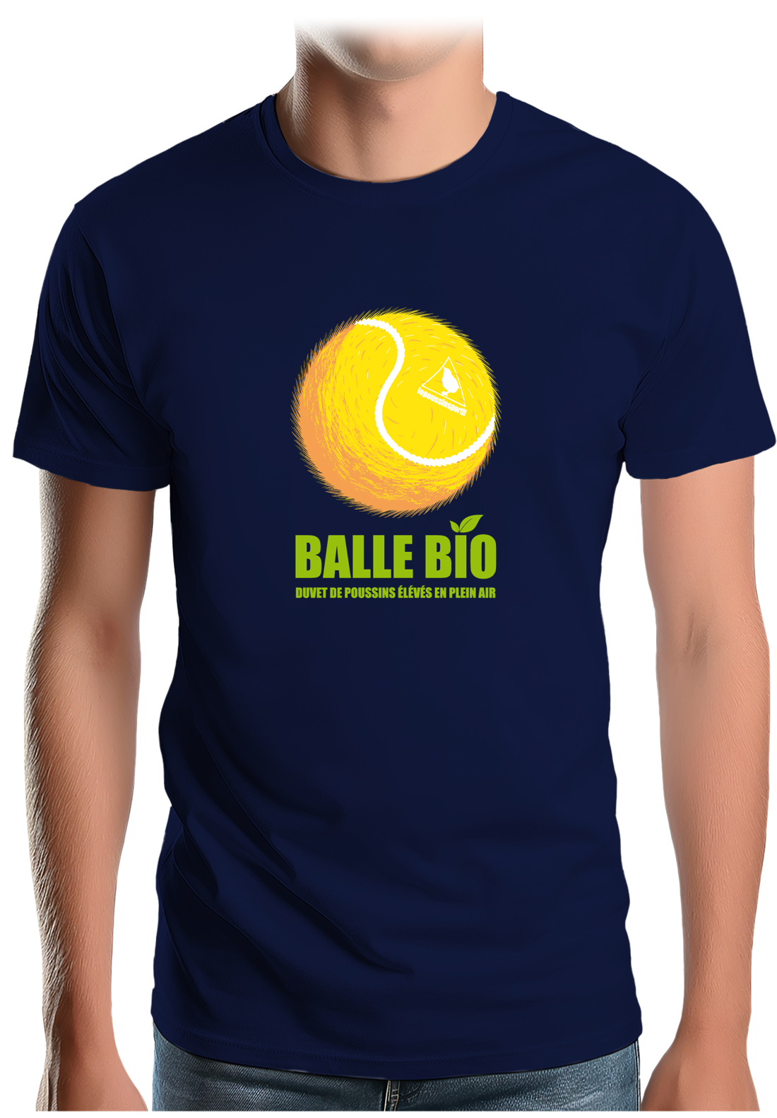 T-Shirt Homme Balle de tennis BIO
