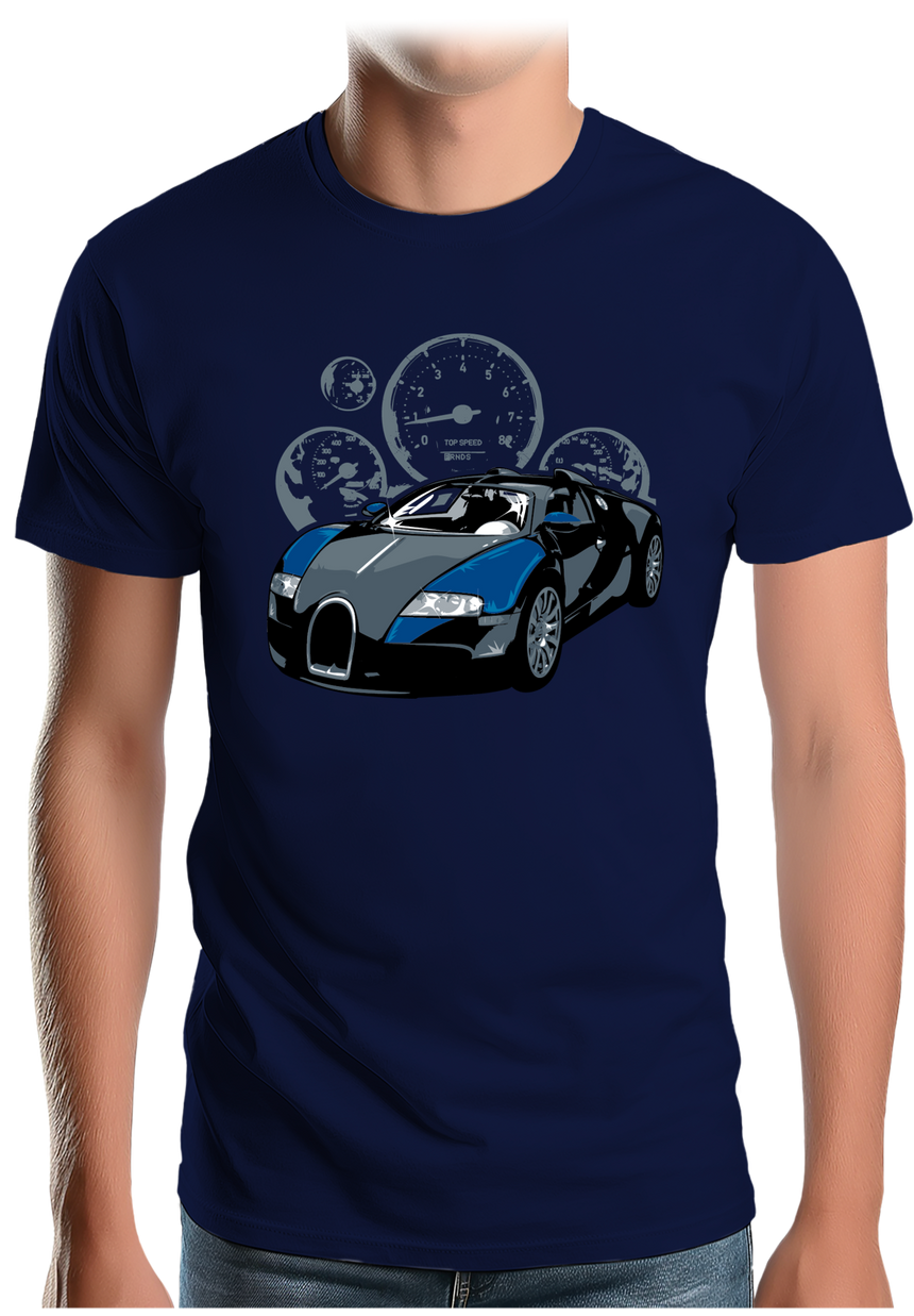 T-Shirt Homme Voiture Top Speed Bug