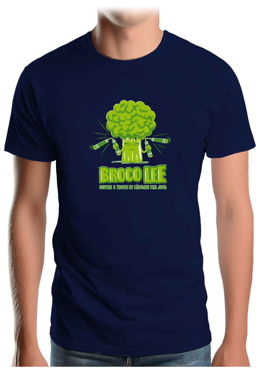 T-Shirt Homme Broco Lee contre 5 fruits et légumes