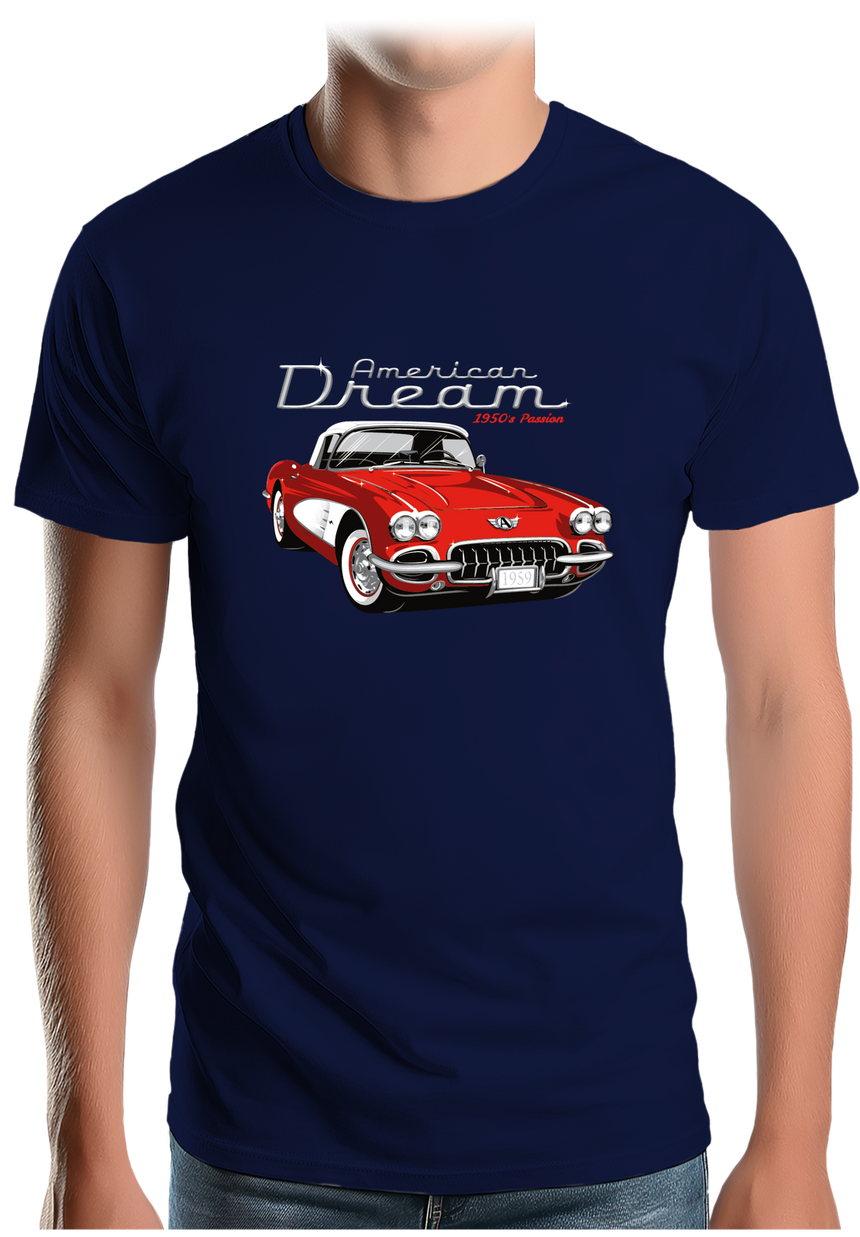 T-Shirt Homme Voiture American Dream Stingray