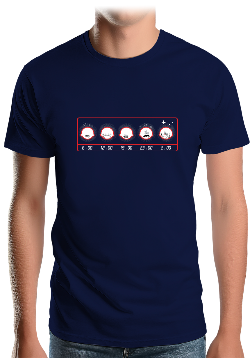 T-Shirt Homme Dur Dur le réveil alcoolisé