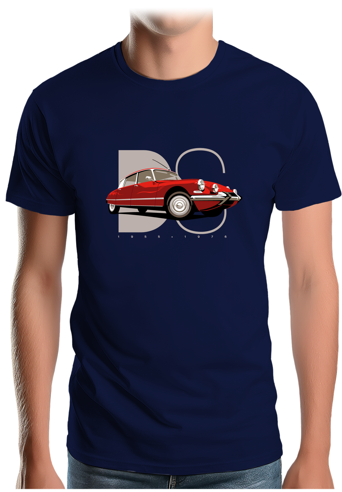 T-Shirt Homme Voiture Ancienne Vintage