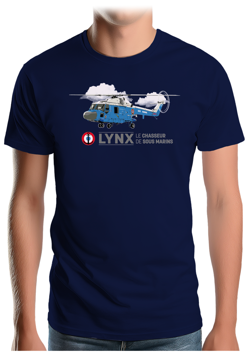 T-Shirt Homme Le Lynx des airs