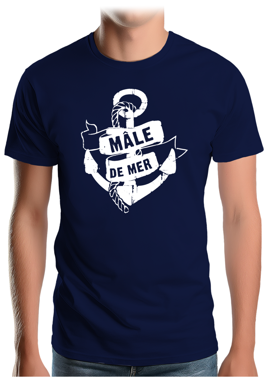 T-Shirt Homme J'ai le mâle de mer
