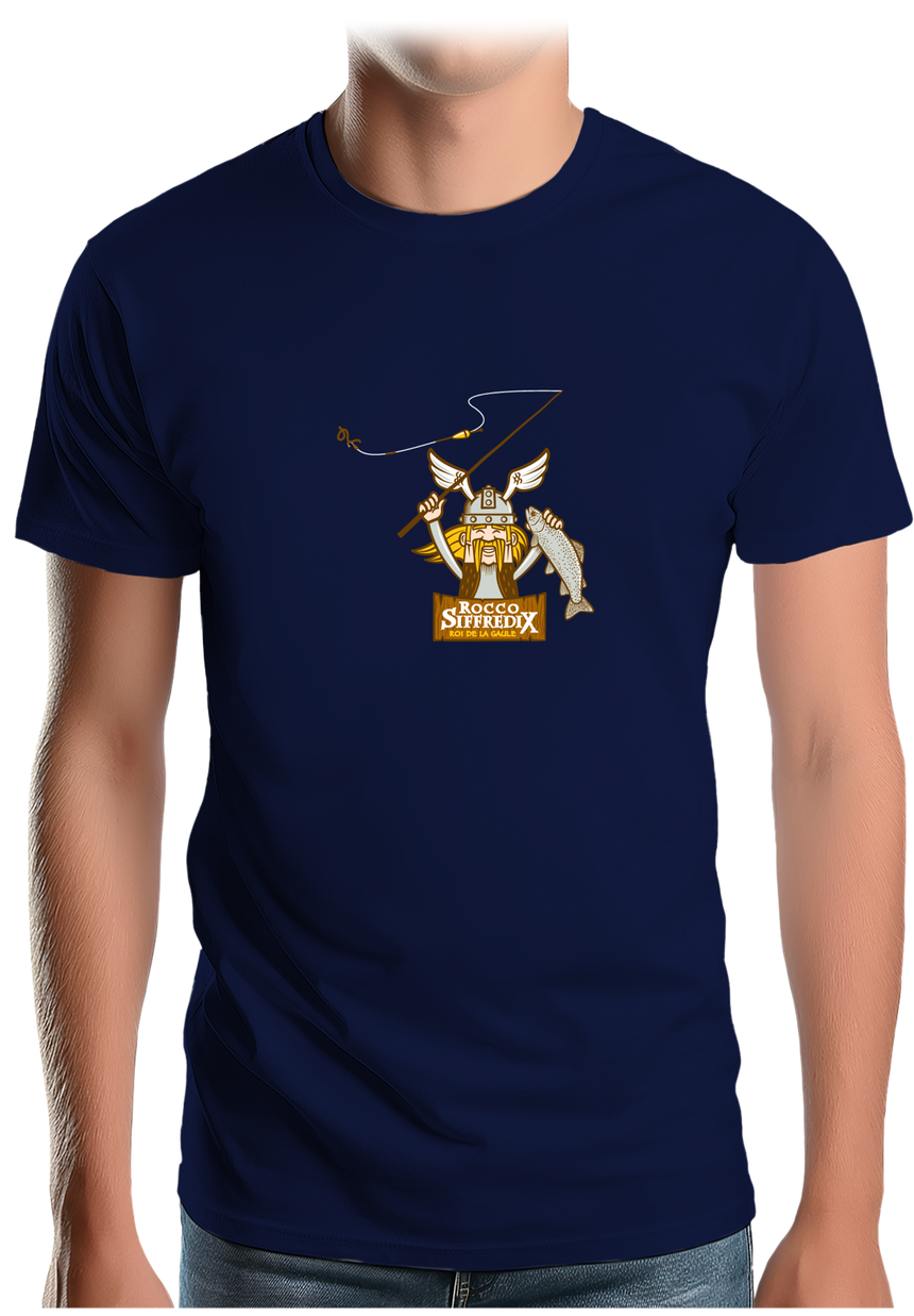 T-Shirt Homme Pêcheur roi de la gaule