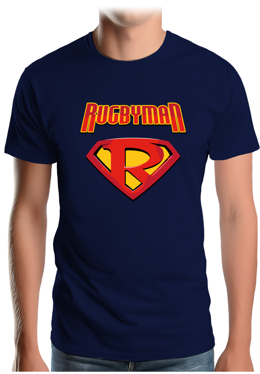 T-Shirt Homme Super Rugbyman