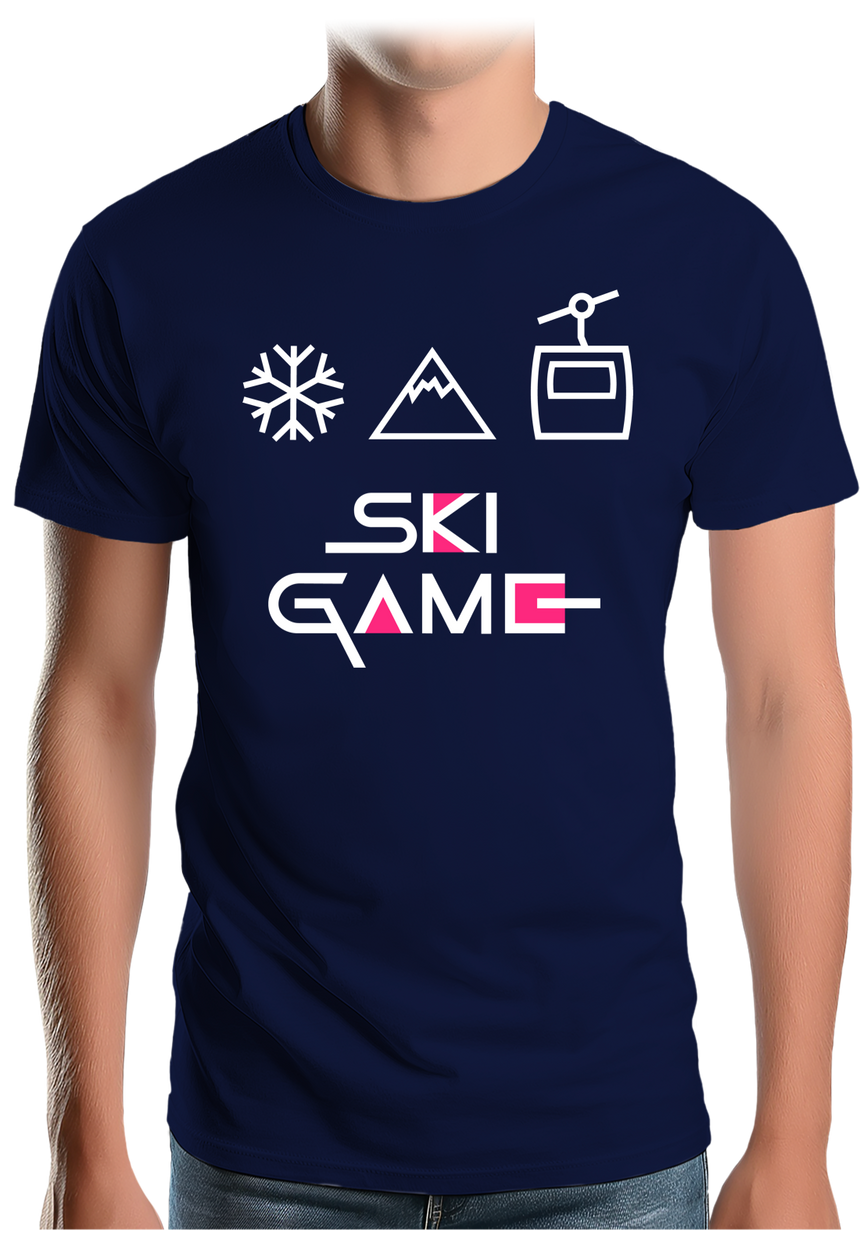 T-Shirt Homme Ski game