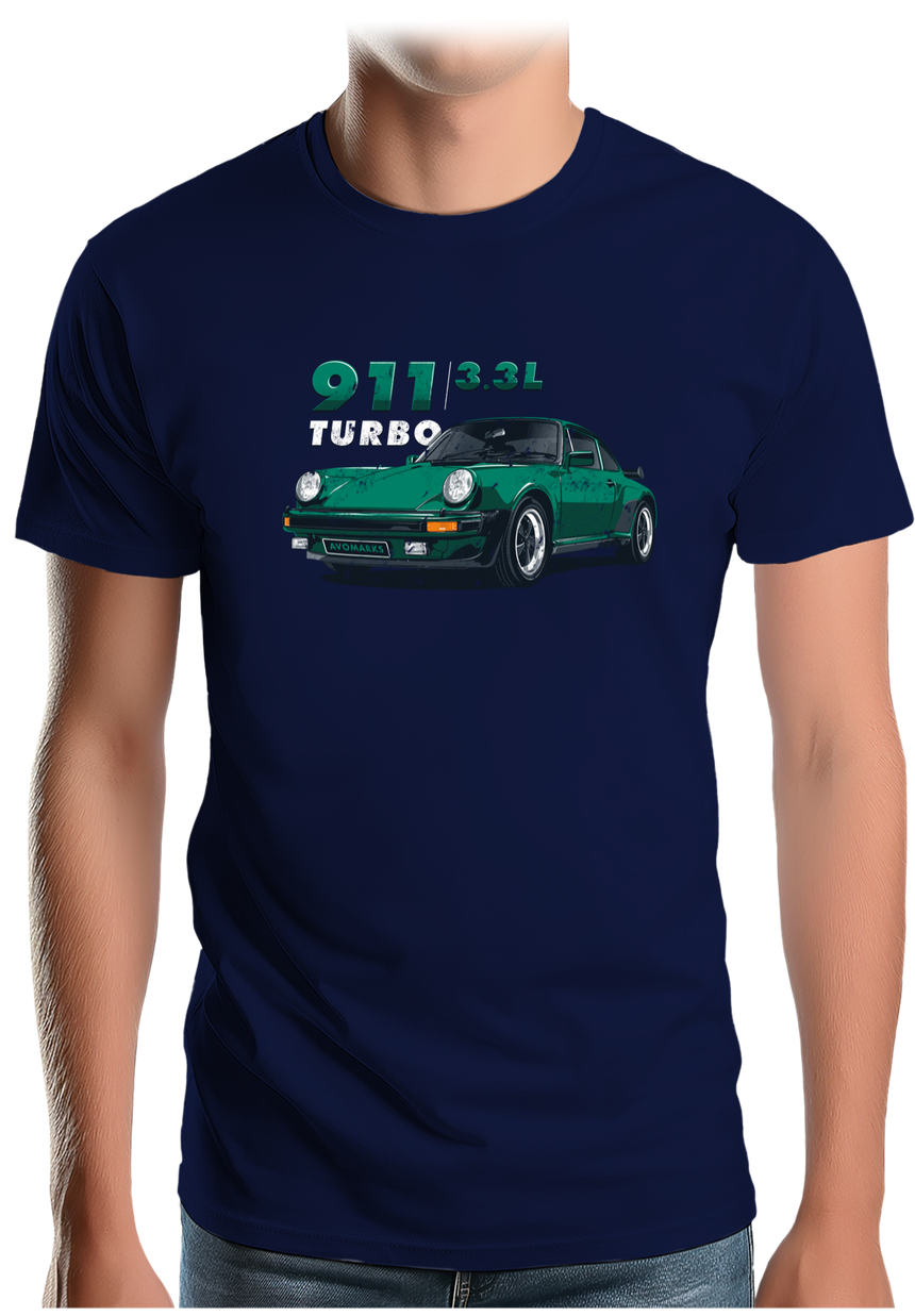 T-Shirt Homme Voiture 911 pelle à tarte