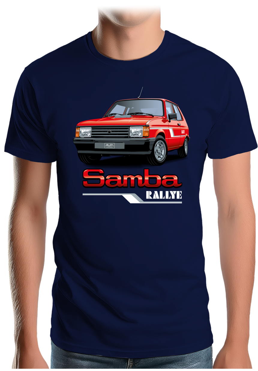 T-Shirt Homme Voiture Samba Rallye