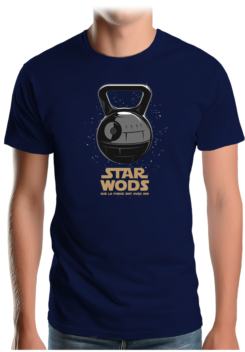 T-Shirt Homme Star Wods que la force soit avec moi