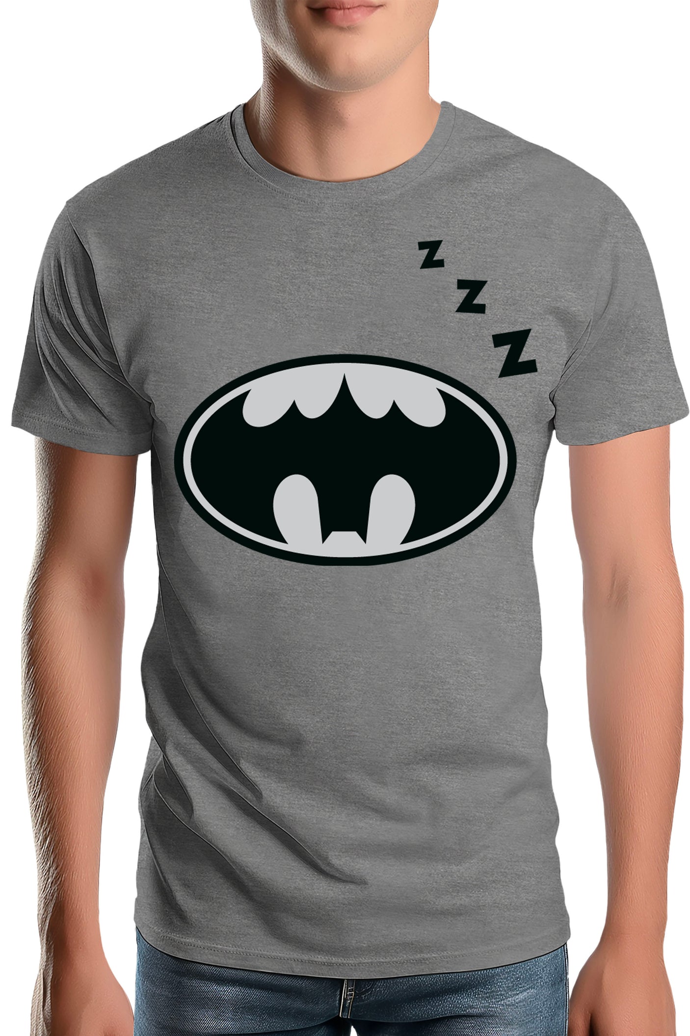 T-Shirt Homme Bat sommeil