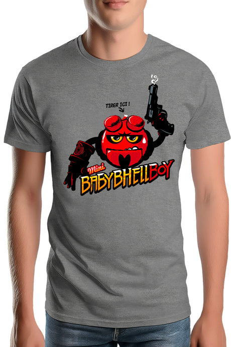 T-Shirt Homme Baby Hell boy fromage à déguster