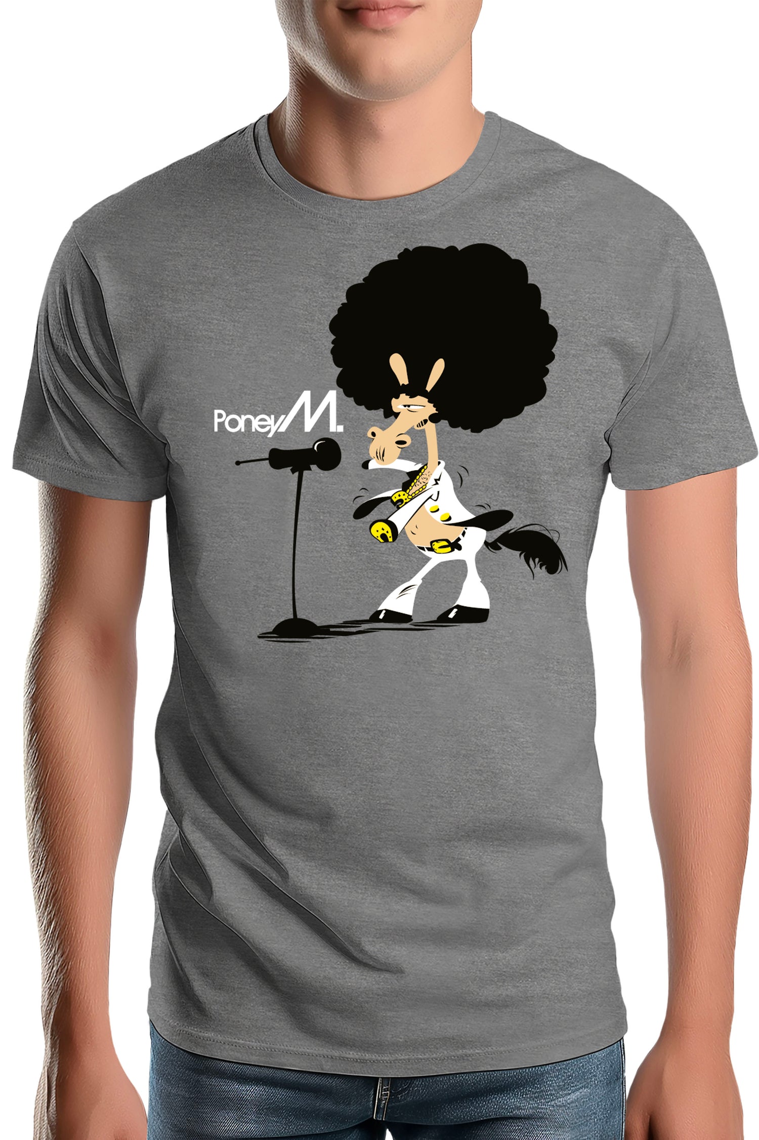 T-Shirt Homme Poney M