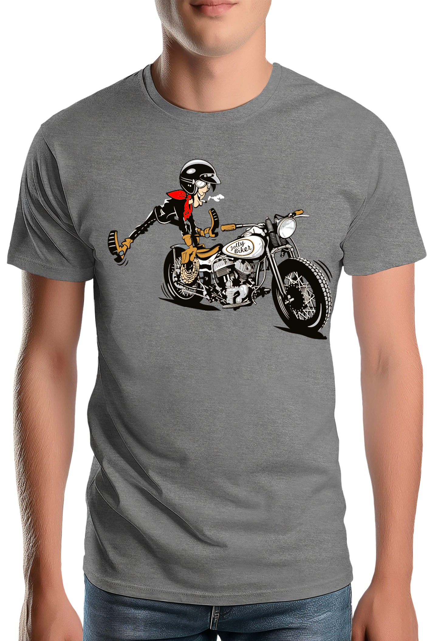 T-Shirt Homme Jolly Biker moto