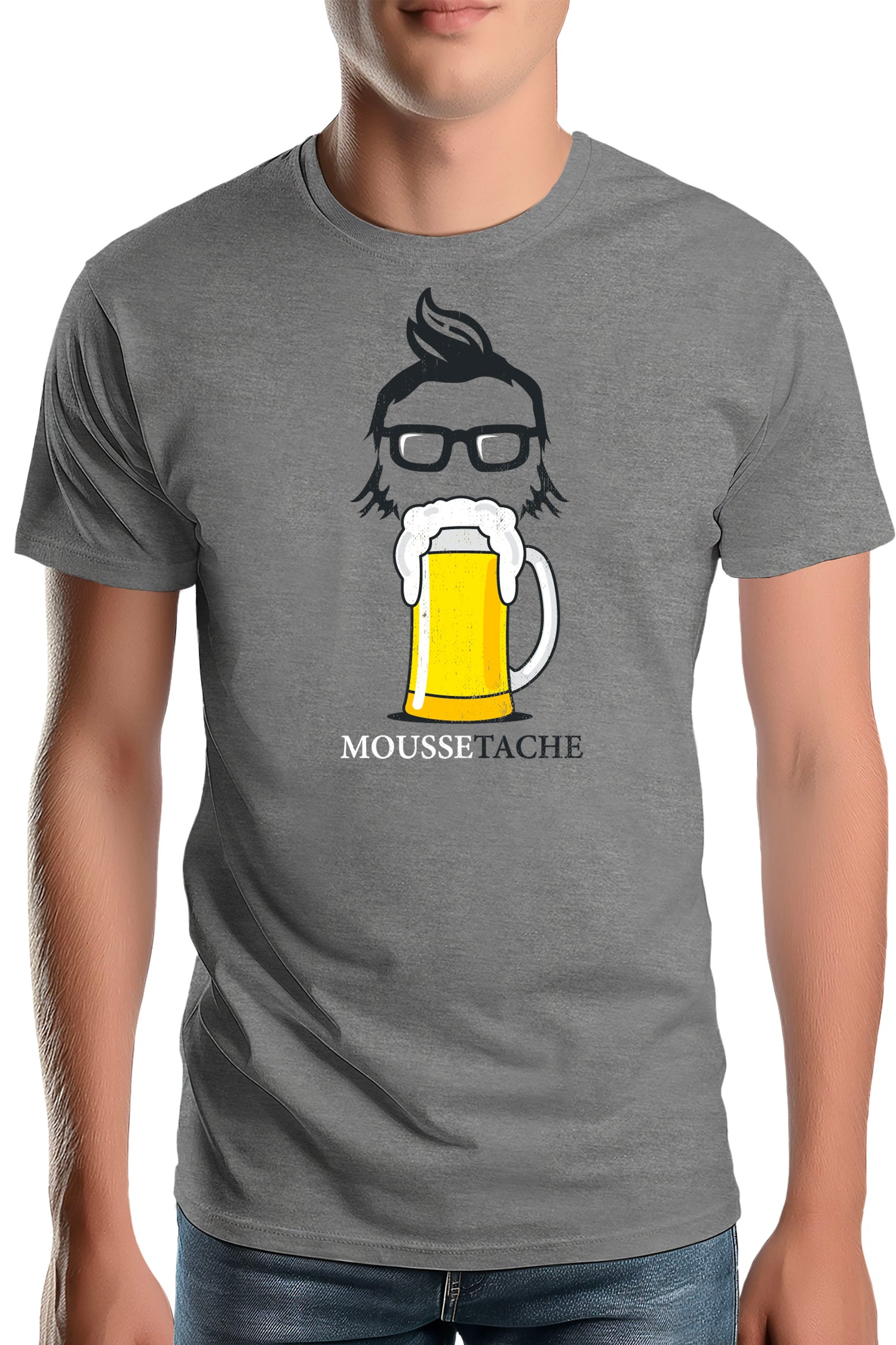 T-Shirt Homme La mousse tâche