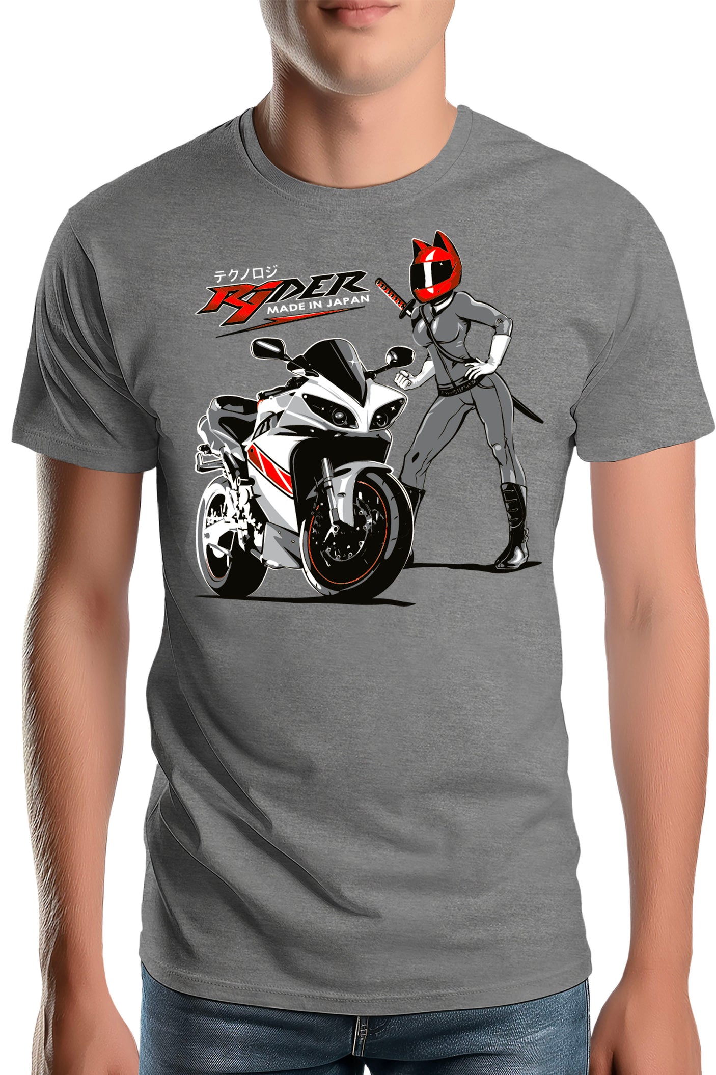 T-Shirt Homme Moto R1 Made in Japan