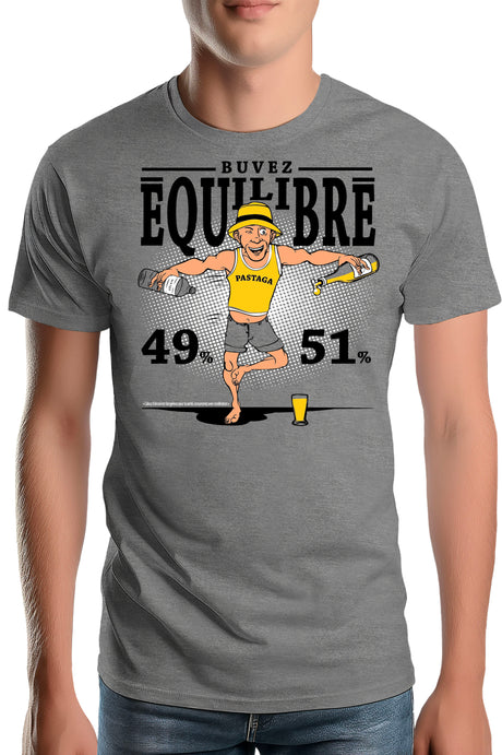 T-Shirt Homme Pour un pastis équilibré