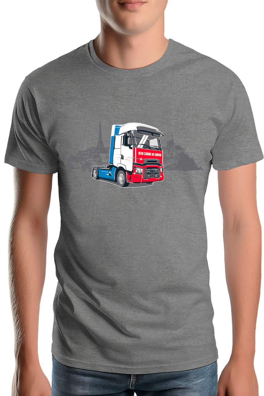 T-Shirt Homme Beau comme un camion