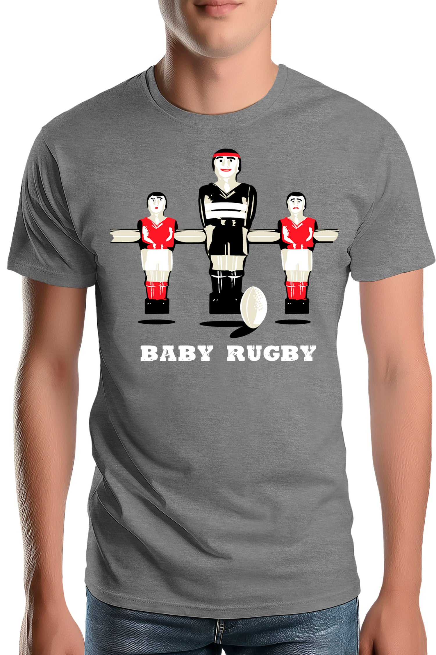 T-Shirt Homme Rugby baby