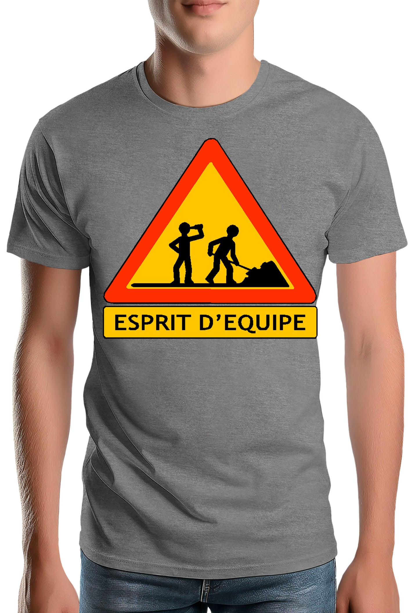 T-Shirt Homme Esprit D'équipe