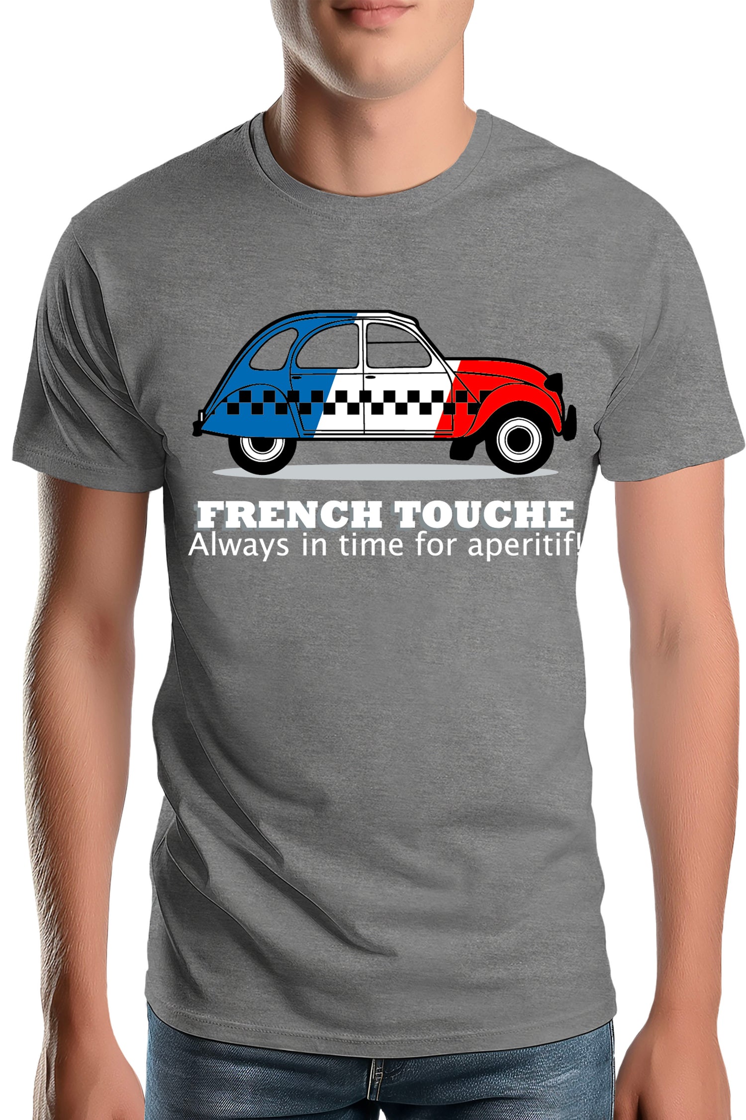 T-Shirt Homme La deuch version French touche