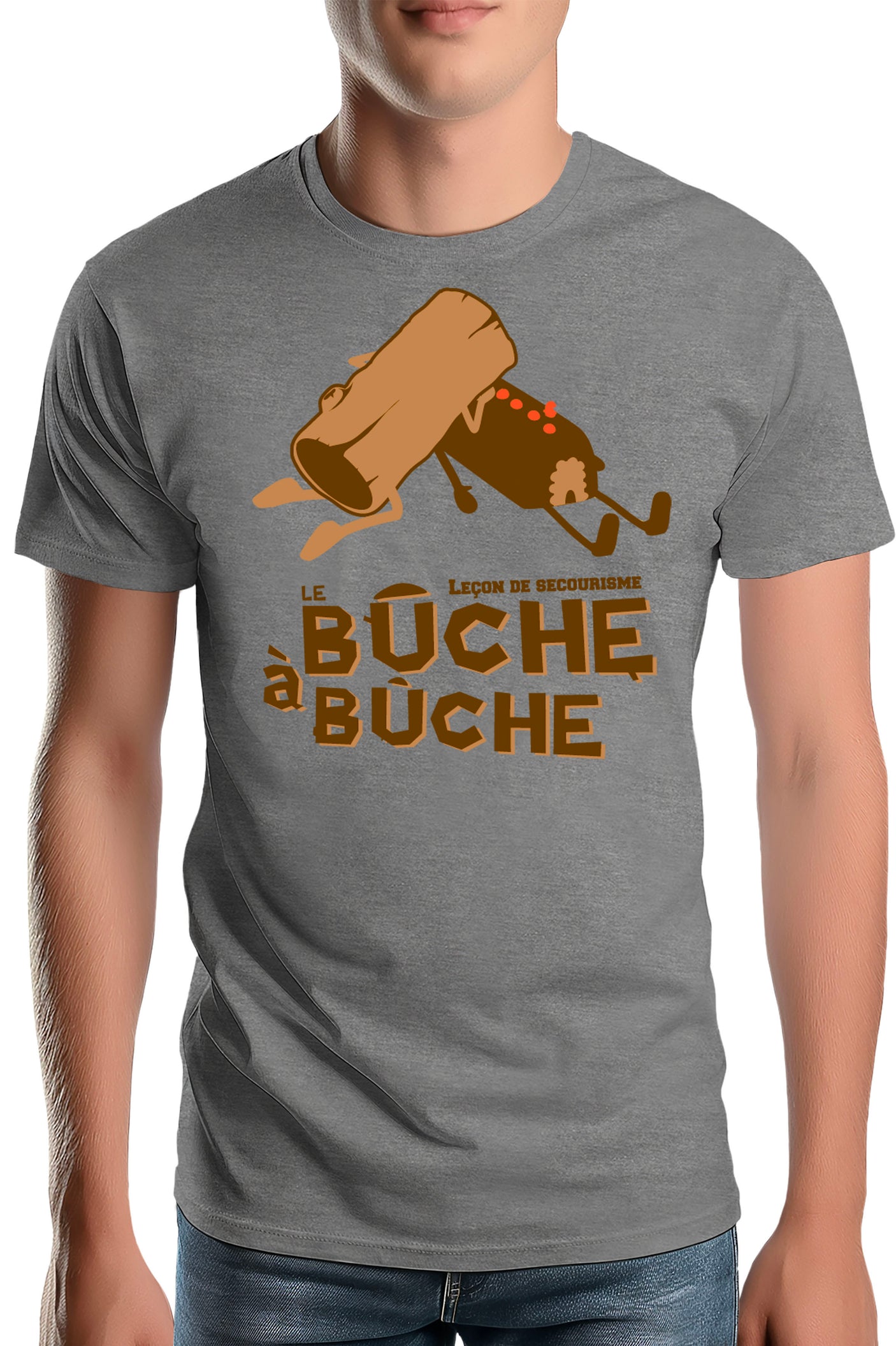 T-Shirt Homme Le Buche à Bouche