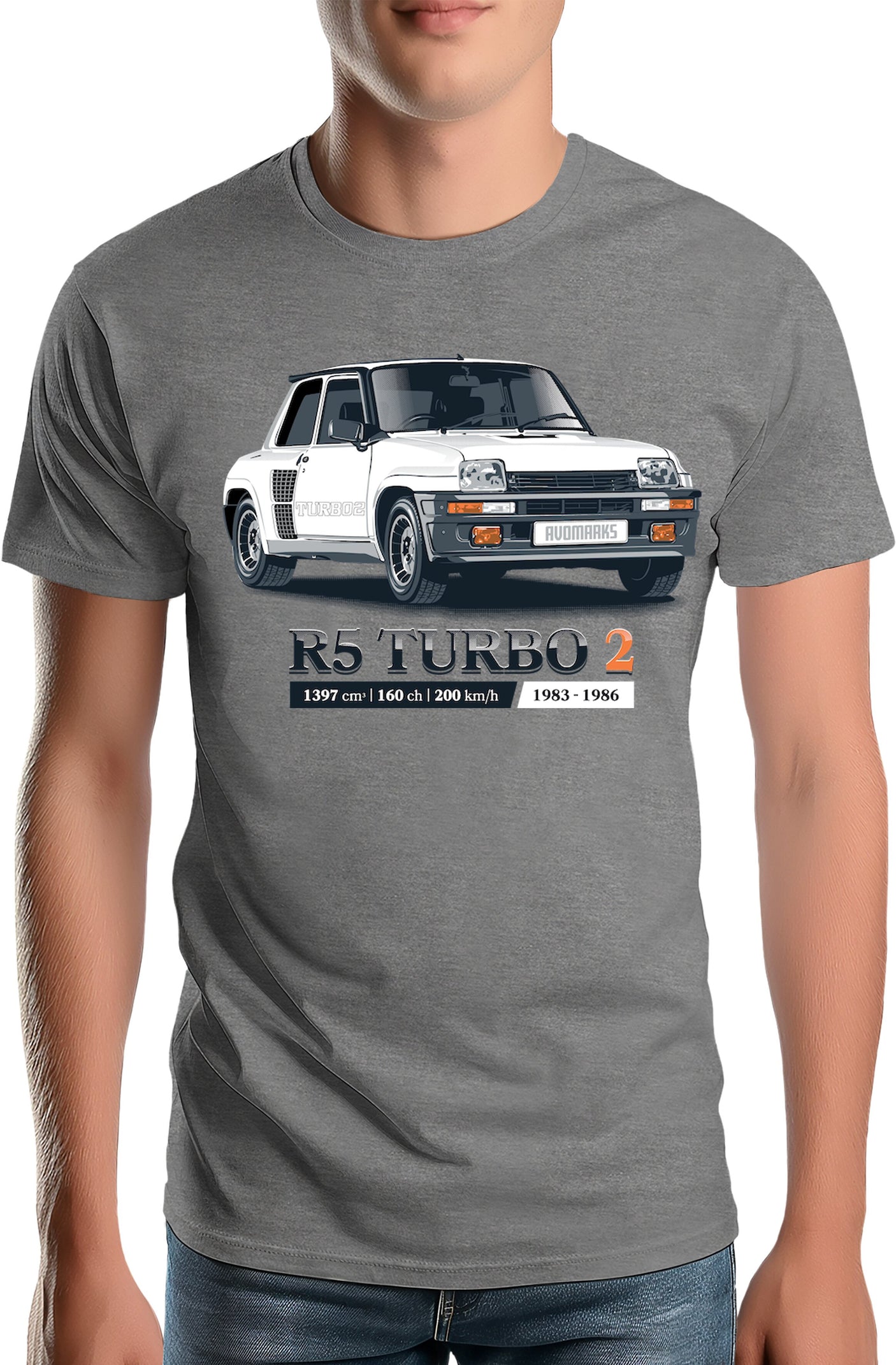 T-Shirt Homme R5 Turbo 2