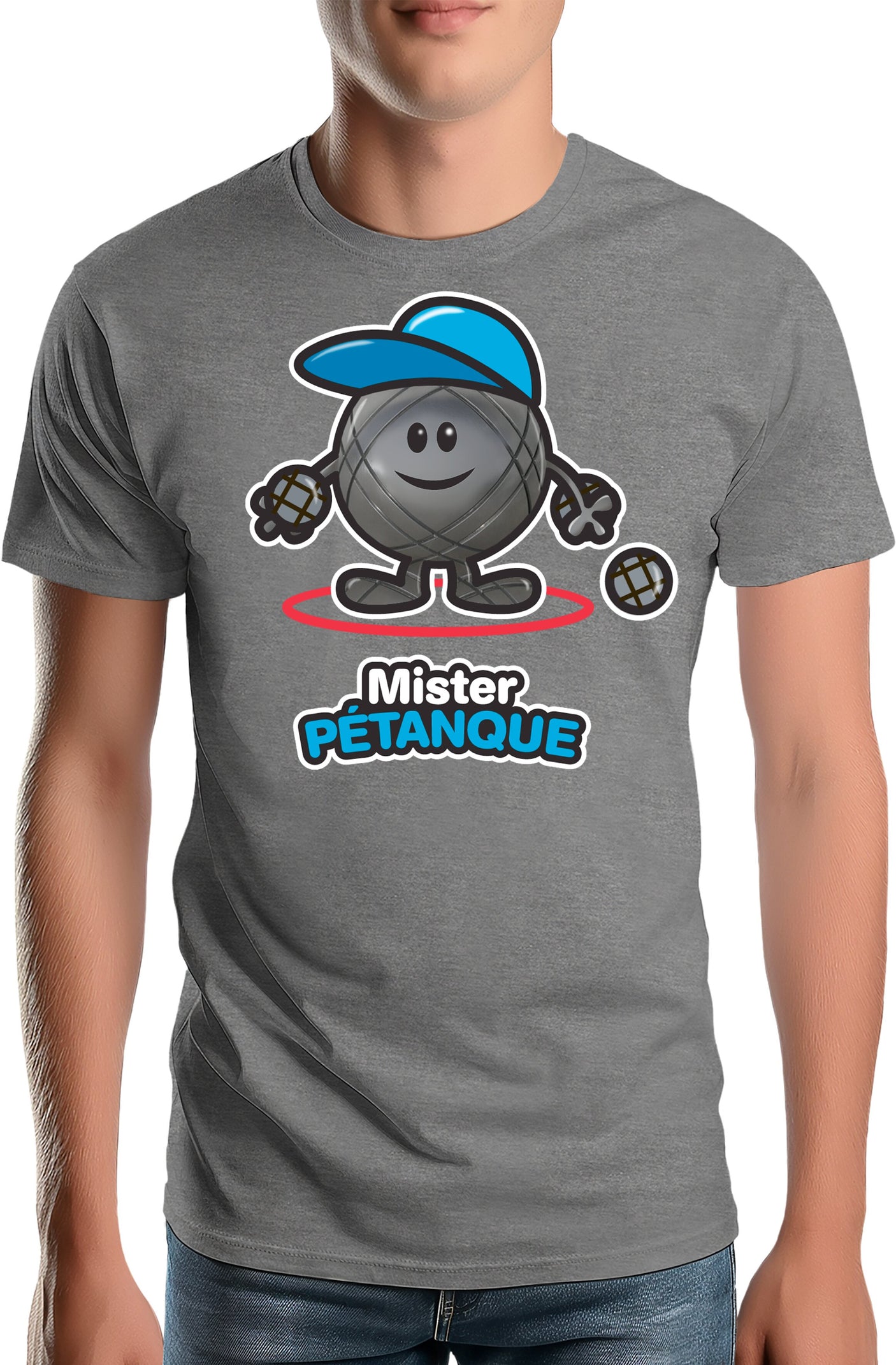 T-Shirt Homme Mister pétanque