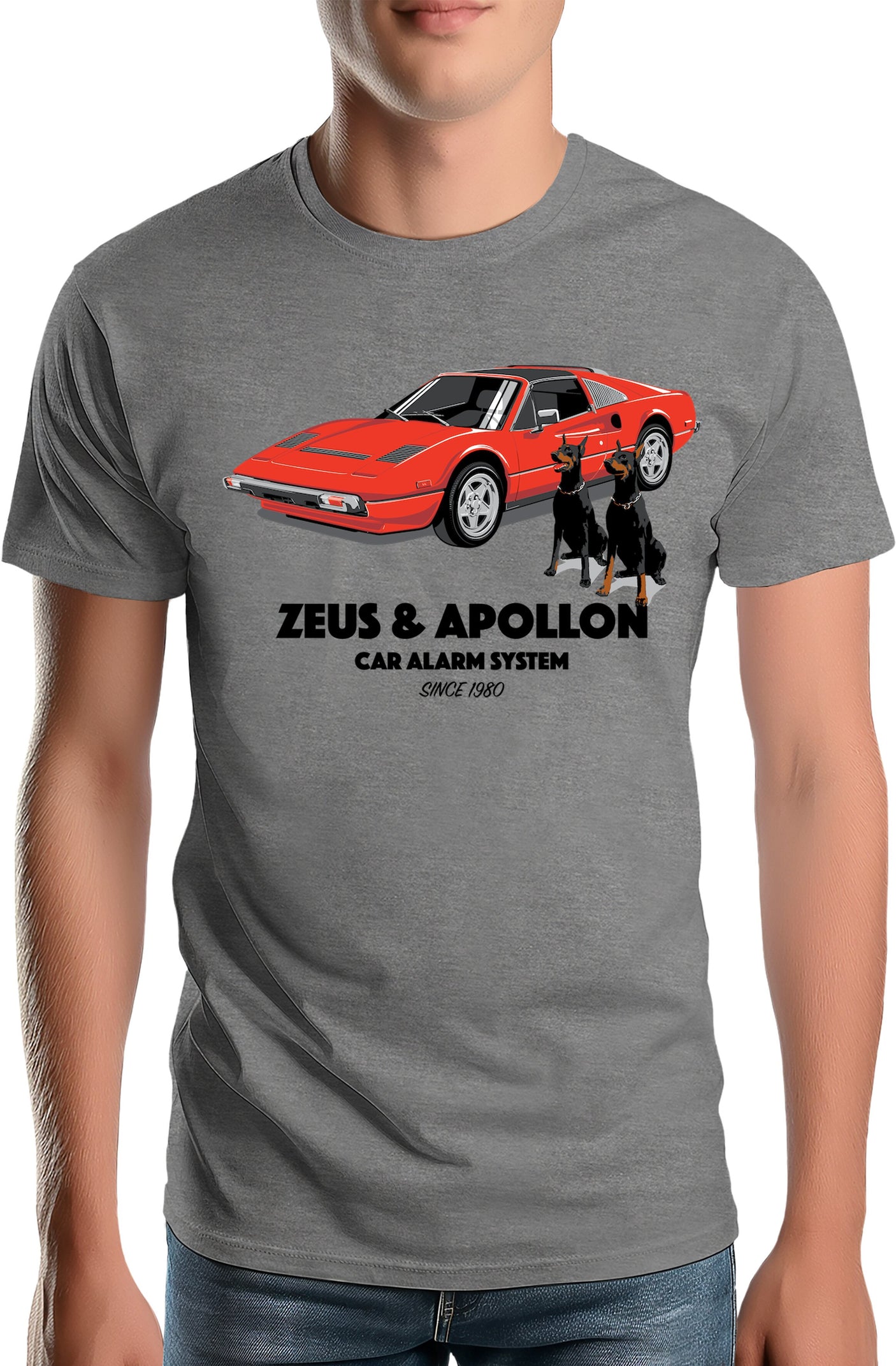 T-Shirt Homme Zeus et Apollon Alarm depuis 1980