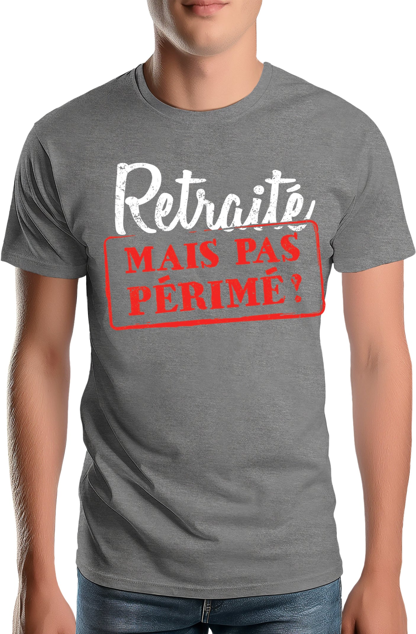 T-Shirt Homme Retraité mais pas périmé