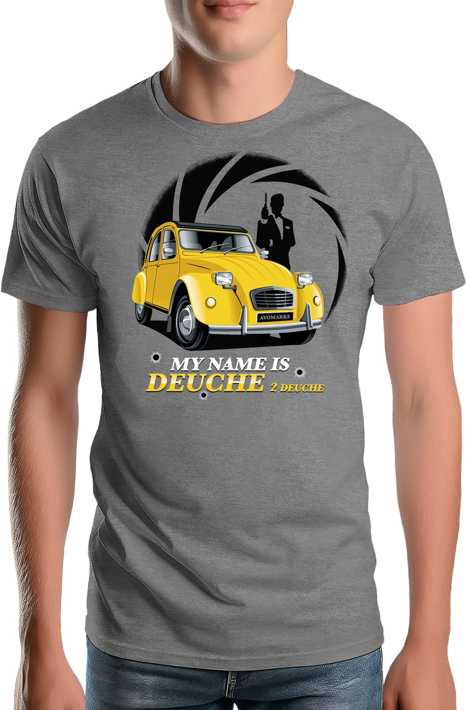 T-Shirt Homme My name is deuch